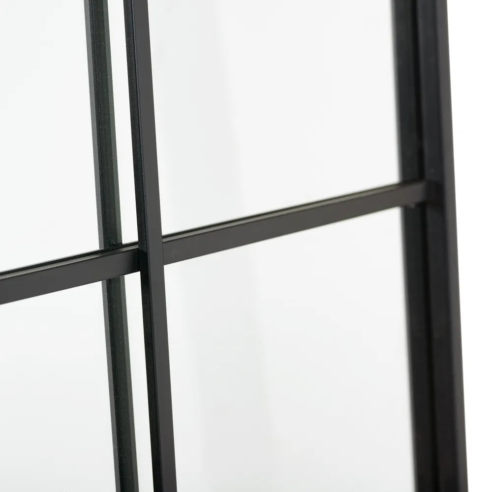 Espejo ventana negro