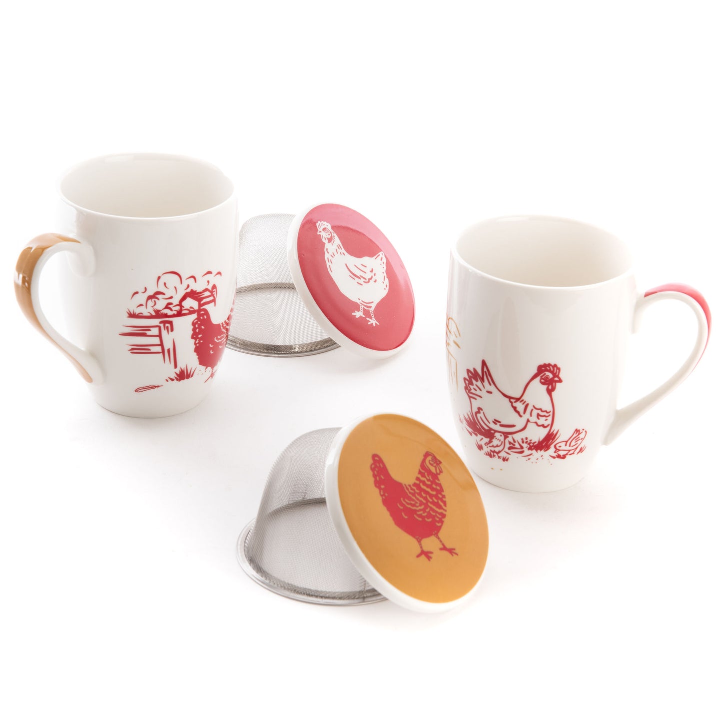 Taza con filtro para te