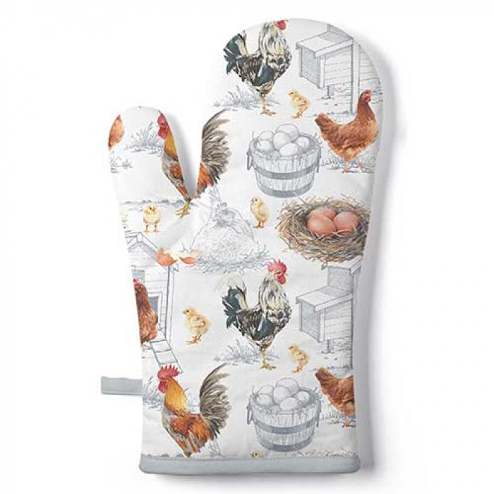 Manopla gallinas