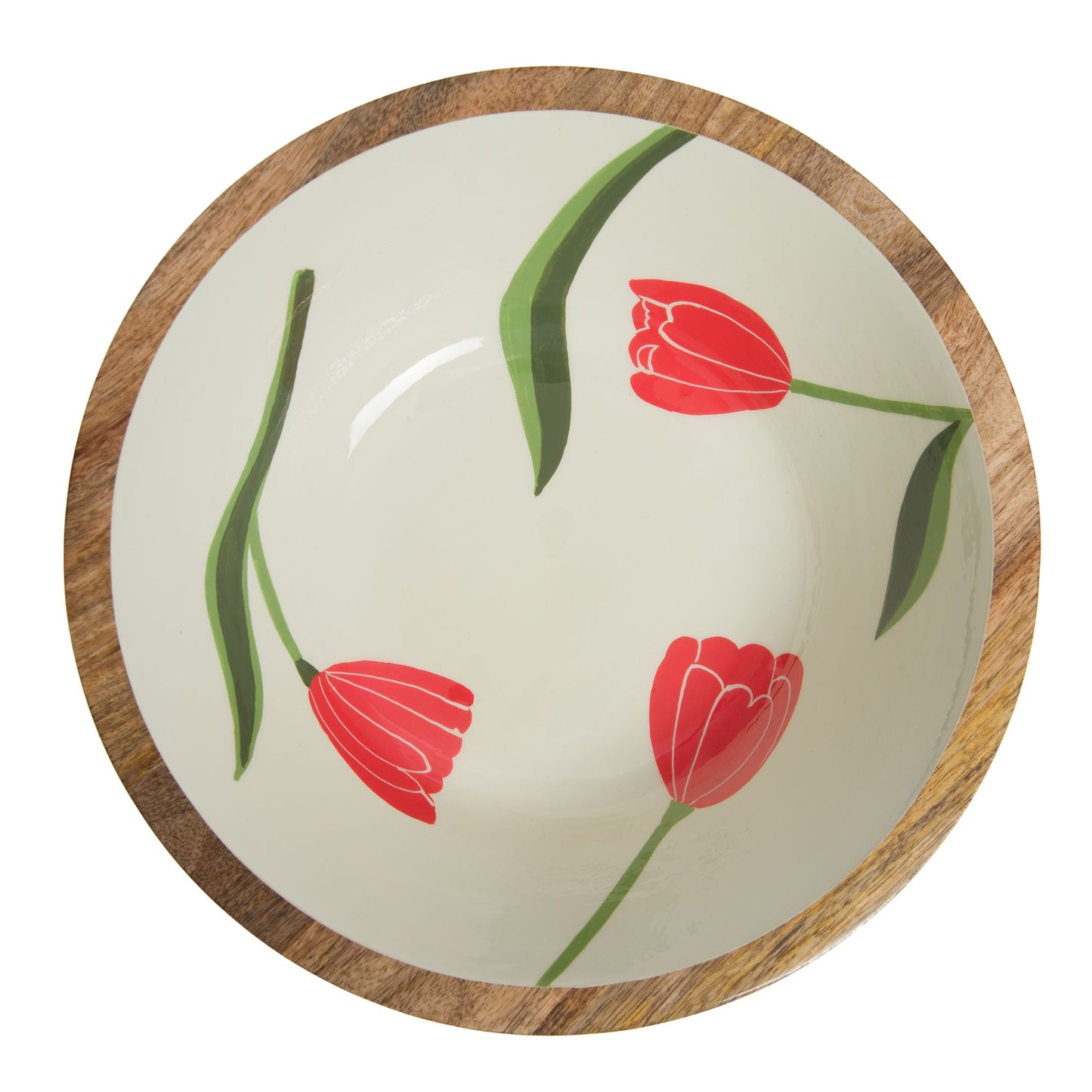Ensaladera amapolas