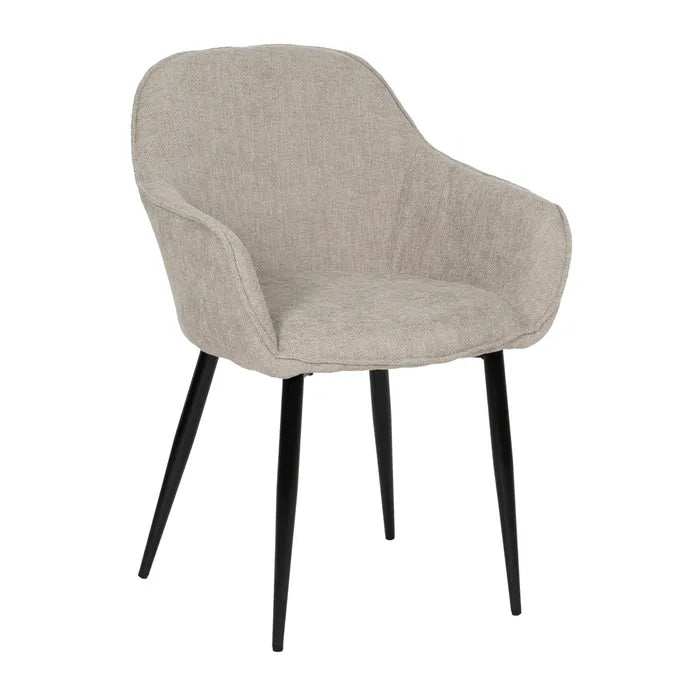 Silla tejido y metal