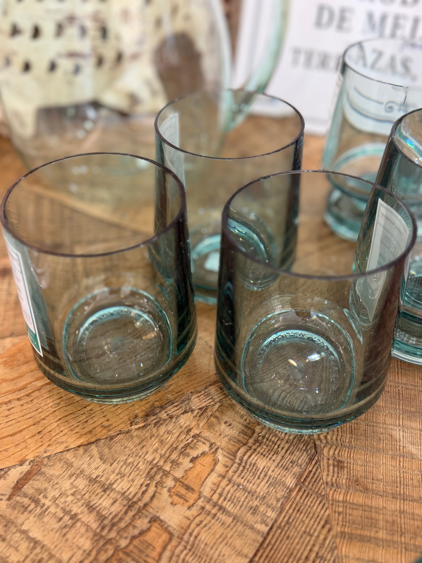 6 vasos de melamina