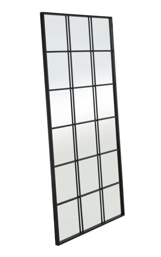 Espejo ventana negro