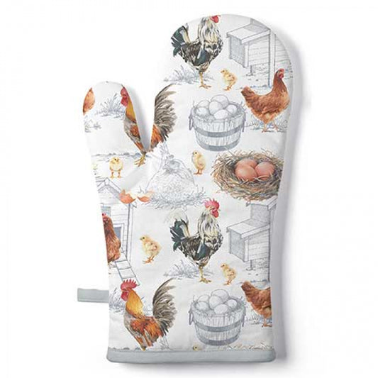 Manopla gallinas
