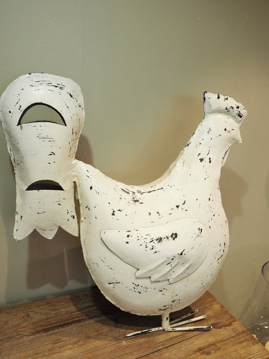 Figura decorativa gallina