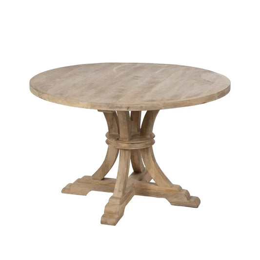 Mesa comedor blaco rozado