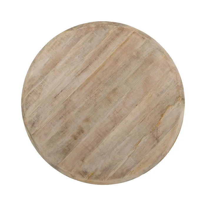Mesa comedor blaco rozado