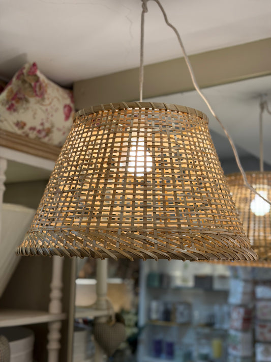 Pantalla lámpara bamboo