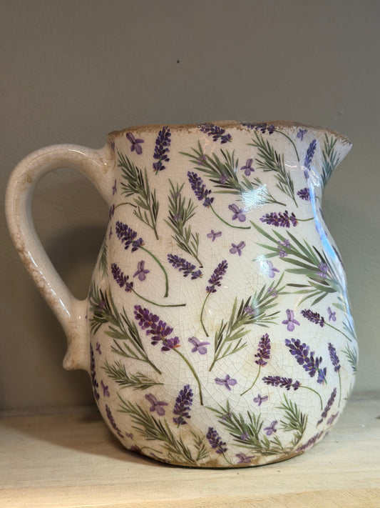 Jarra decorativa lavanda
