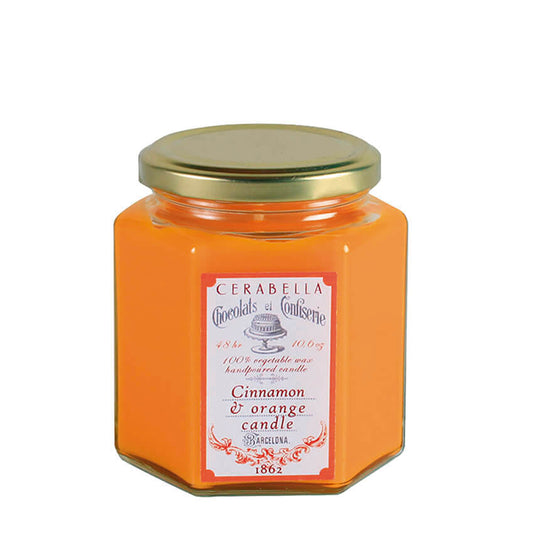 Vela perfumada 100% vegetal Cinnamon & orange